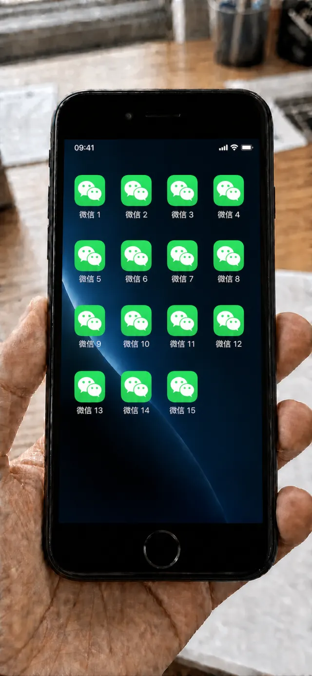 WeChat หลายบัญชีในไอโฟนเครื่องเดียว